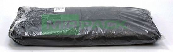 Мешки для мусора 240 литров, 50 мкм в пачках 100 шт ПВД черные - Вид 3